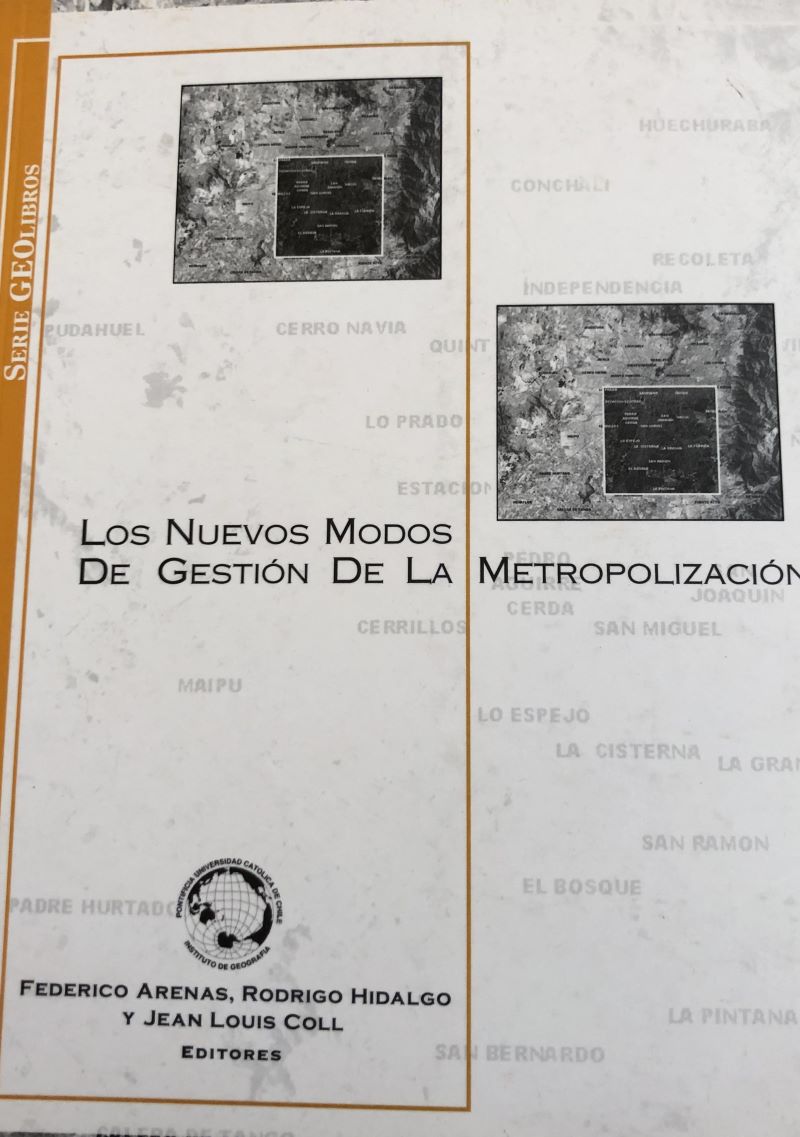 Portada Los nuevos modos de la Gestión de la Metropolización